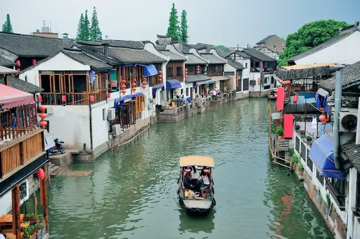 Shanghai — Zhujiajiao, ville d'eau - Photo 1