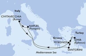Ne ratez pas notre croisière en Grèce: Viviez un séjour entre les îles grecques;Italie et la Turquie à Bord de notre croisière.